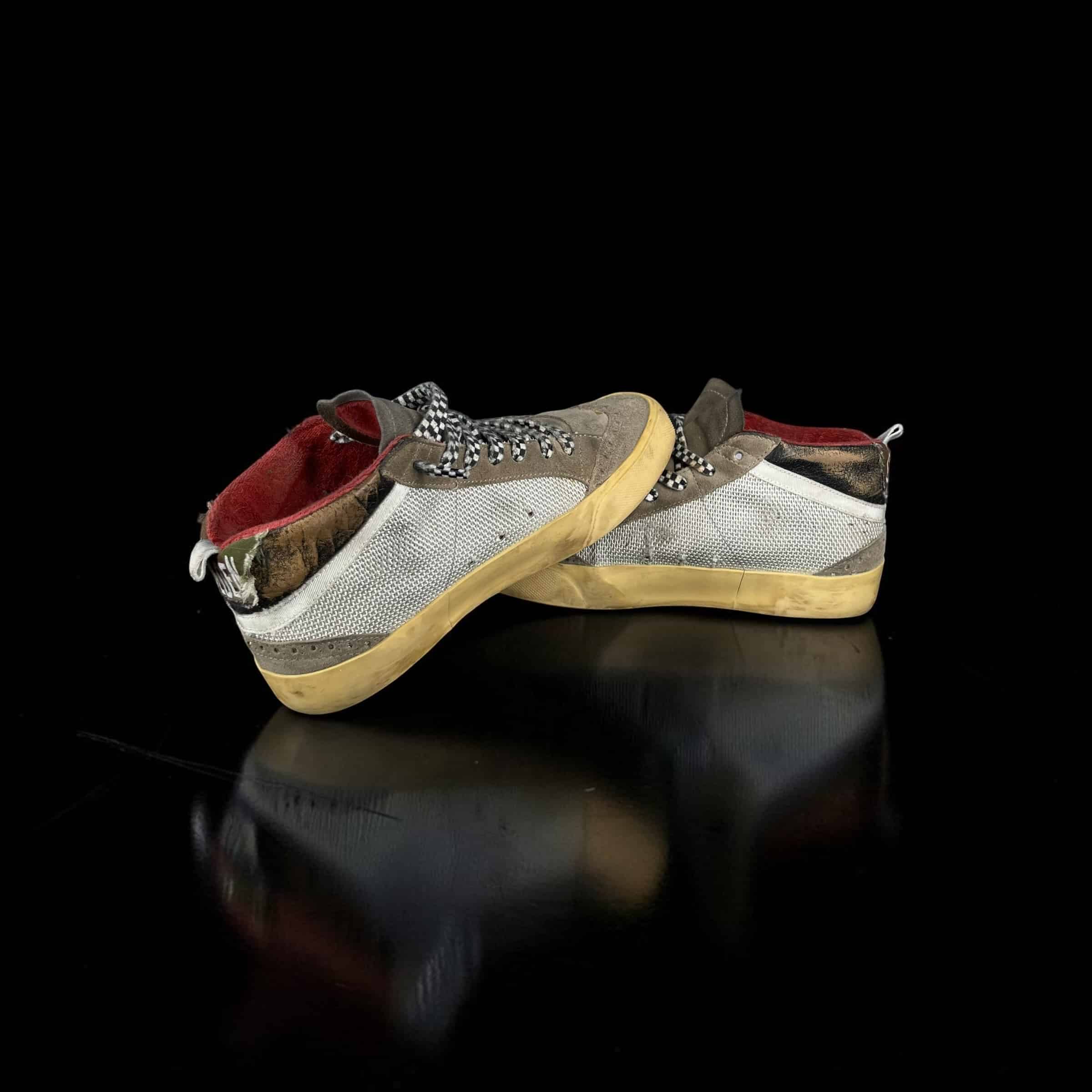 Golden Goose Mid star Gris/Rouge/Blanc 41 – 2