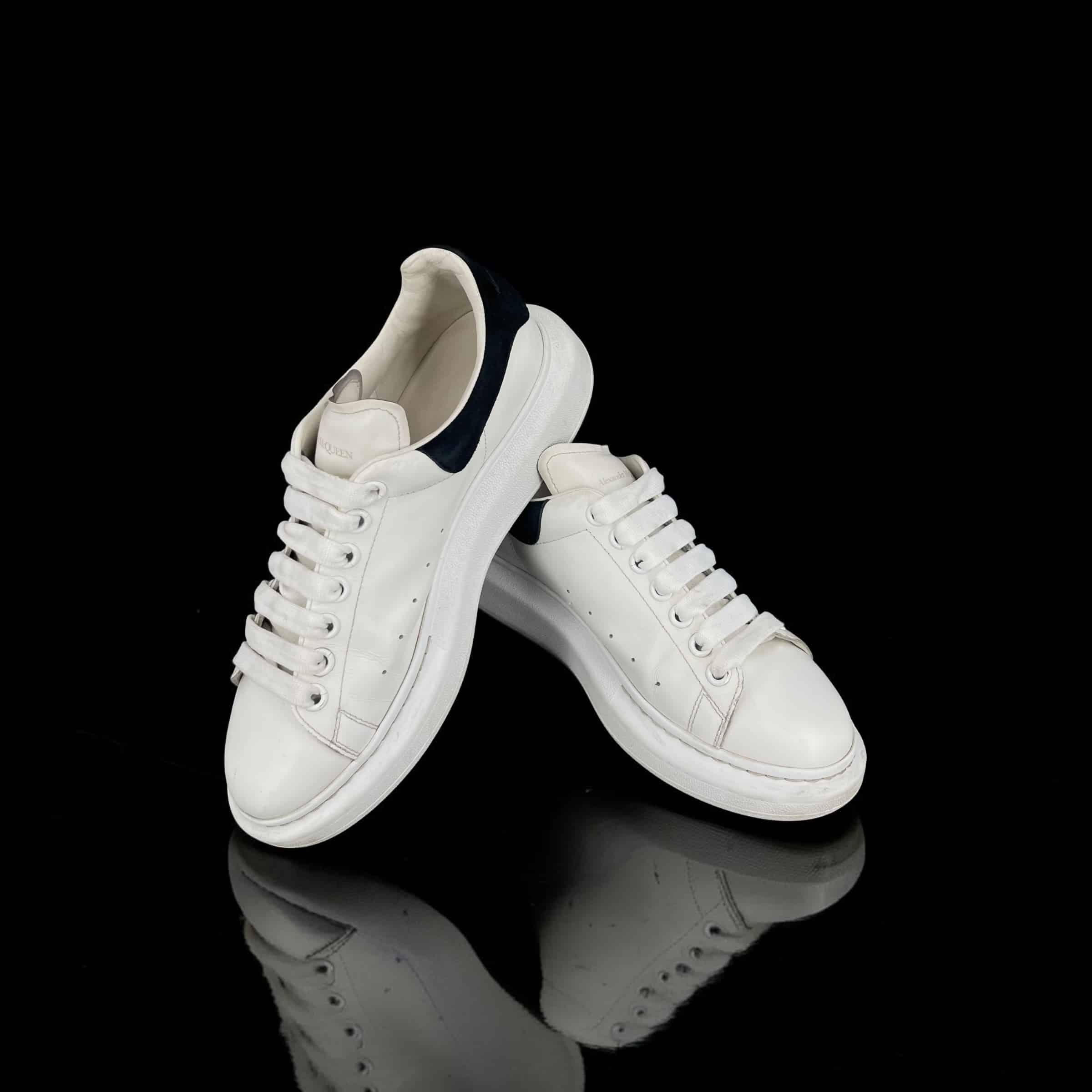 Alexander Mcqueen Oversize Runner / Blanc / Noir / 40 – 3
