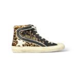 Golden Goose Slide Noir / Léopard 36