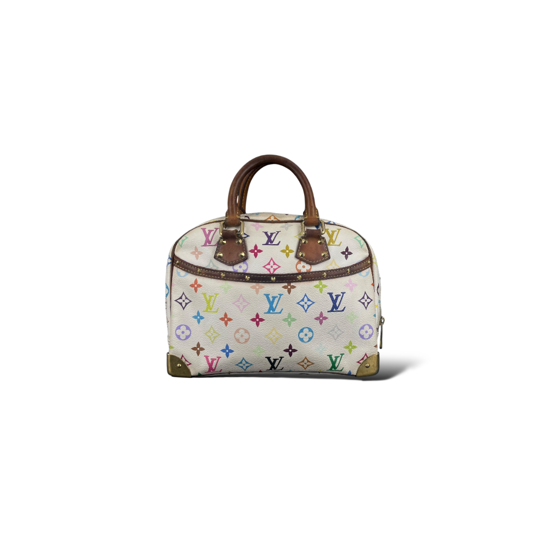 Louis Vuitton Trouville / Blanc / Multicolore / Médium