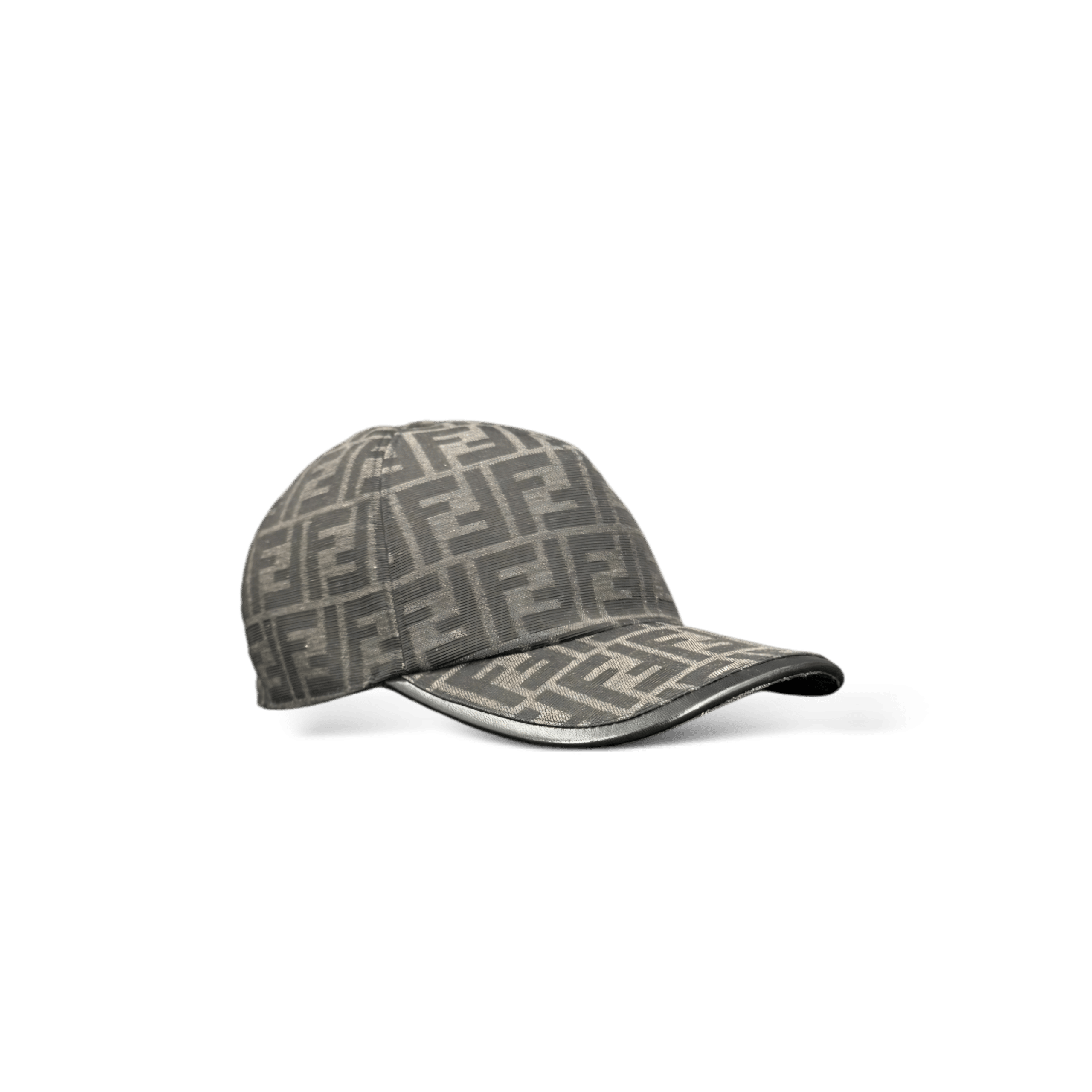 Fendi Casquette Noir/Monogramme Taille Unique