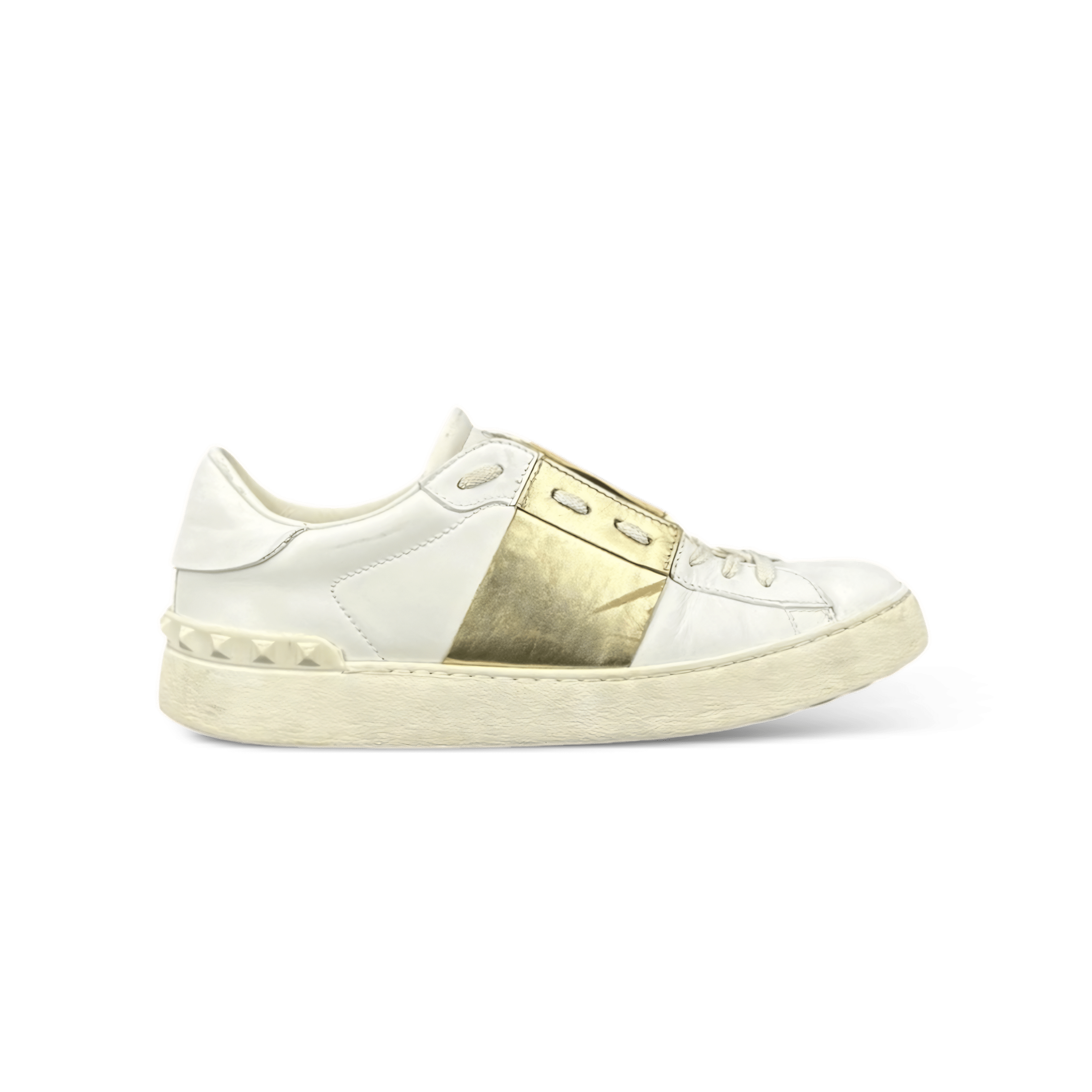 Valentino Open Blanc/Or 37