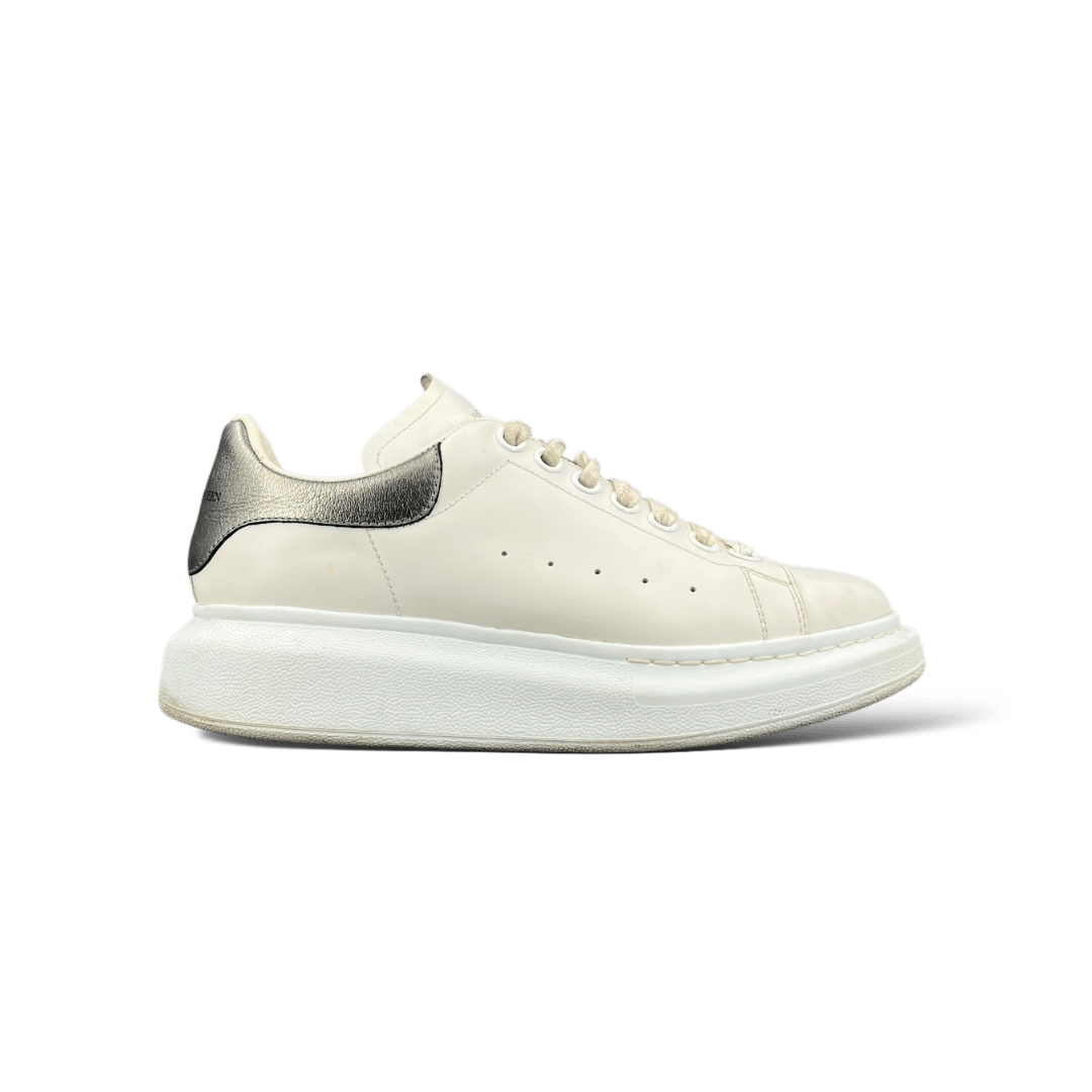 Alexander Mcqueen Oversize / Blanc / Argenté / 37.5