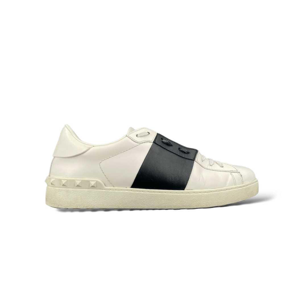Valentino Open / Blanc / Noir / 42.5