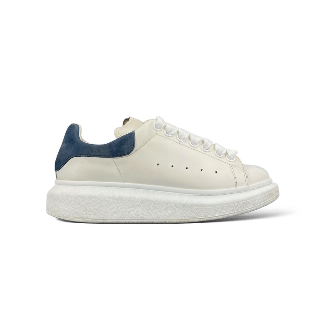 Alexander Mcqueen Oversize / Blanc / Bleu / 37.5