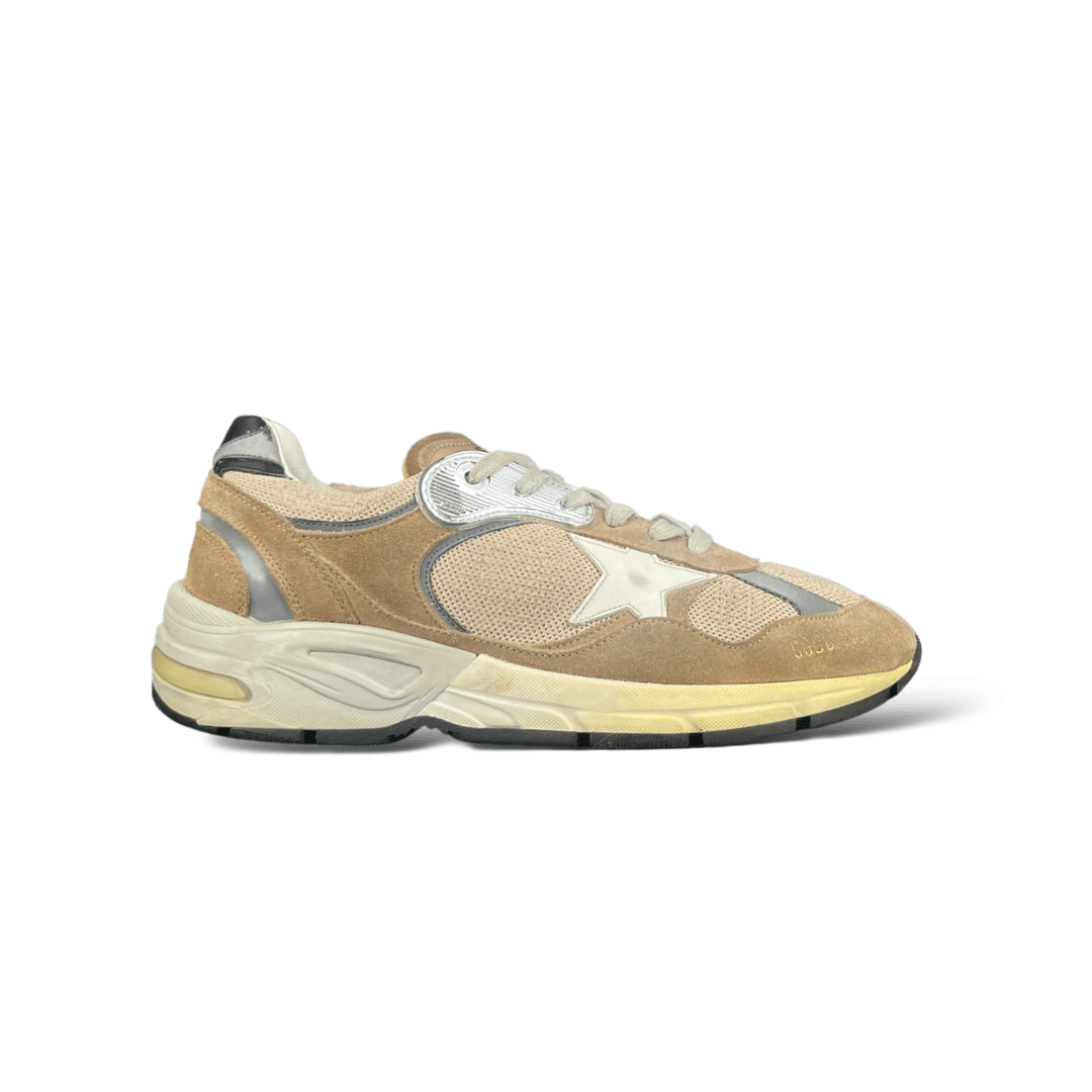 Golden Goose Dad Star / Marron / Beige / 38
