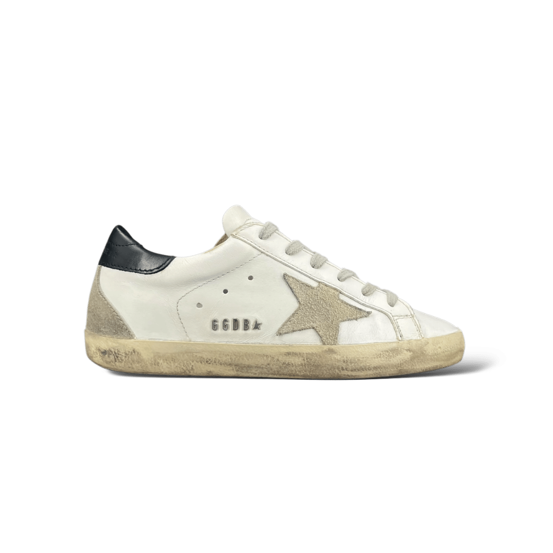 Golden Goose Super Star / Blanc / Noir / 36
