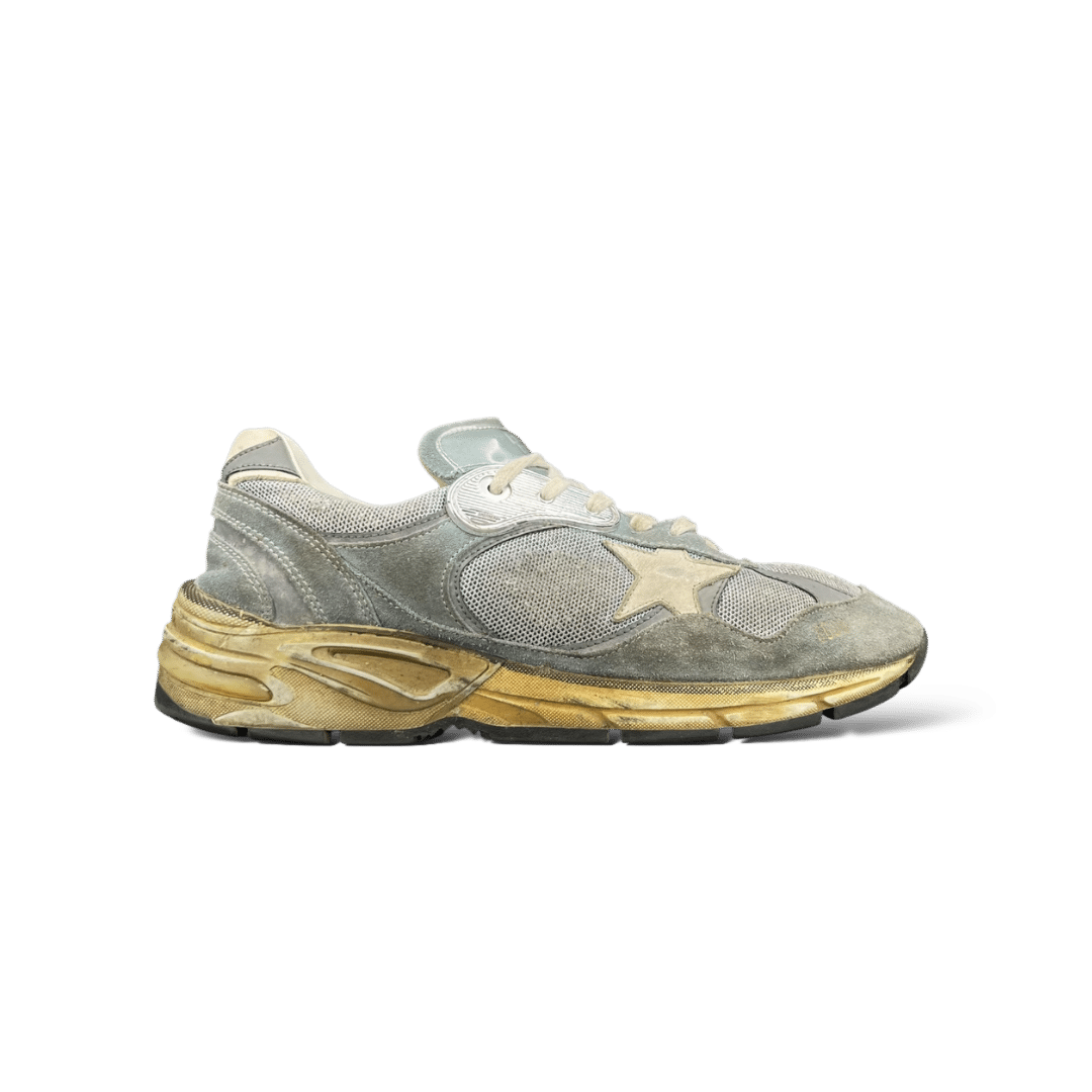Golden Goose Dad Star / Bleu Claire / doré / 41