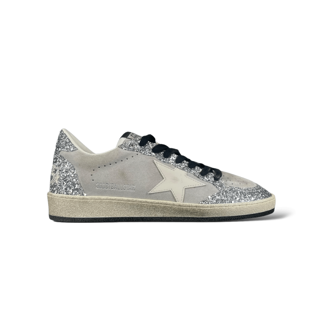 Golden Goose Ball Star / Gris / Paillette / 38
