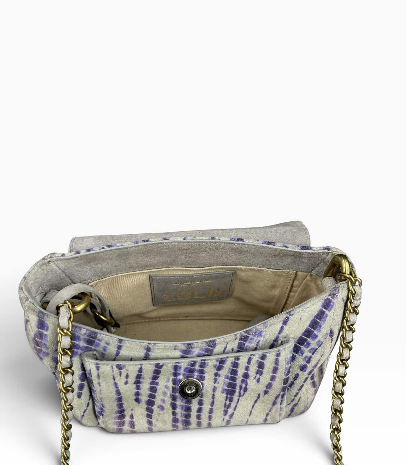 Jerome Dreyfuss Bobi / Violet / Beige / Médium – 4