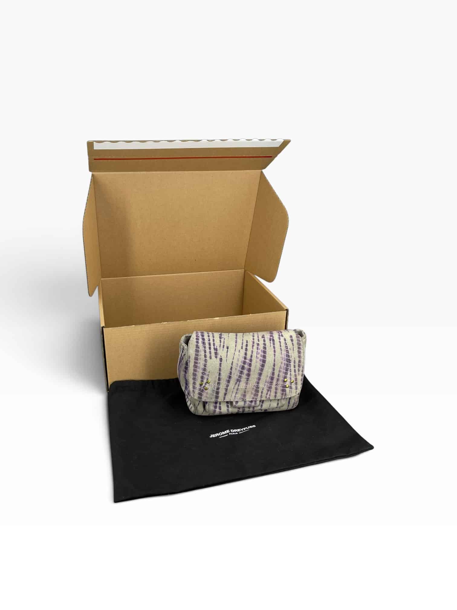 Jerome Dreyfuss Bobi / Violet / Beige / Médium – 6