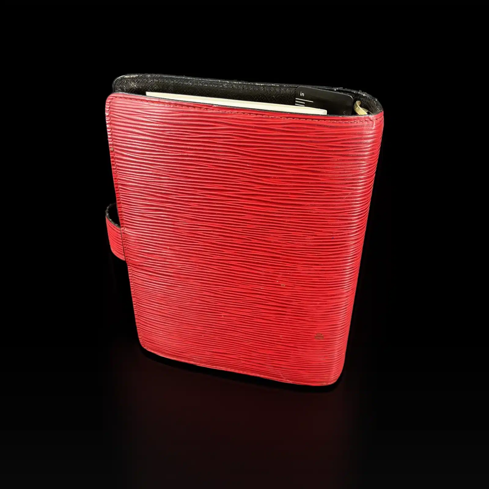 Agenda MM Louis Vuitton Epi Rossa – Copertina per agenda in pelle – 4