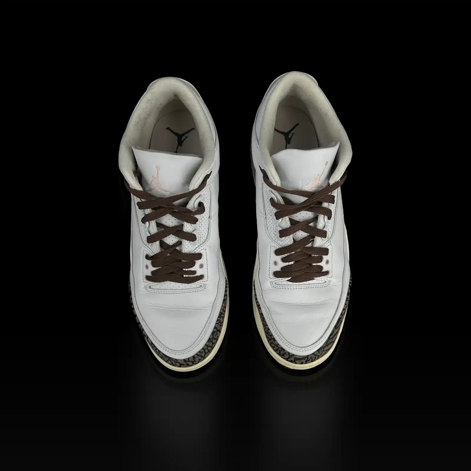Air Jordan 3 Retro Neapolitan Dark Mocha Sneakers White, Pink and Brown – Size 44.5 EU – 5