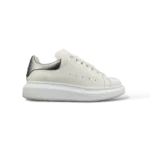 Sneakers Alexander McQueen Oversize Bianco e Argento – Taglia 36
