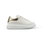 Baskets Alexander McQueen Oversize Blanc et Bronze – Taille 37.5