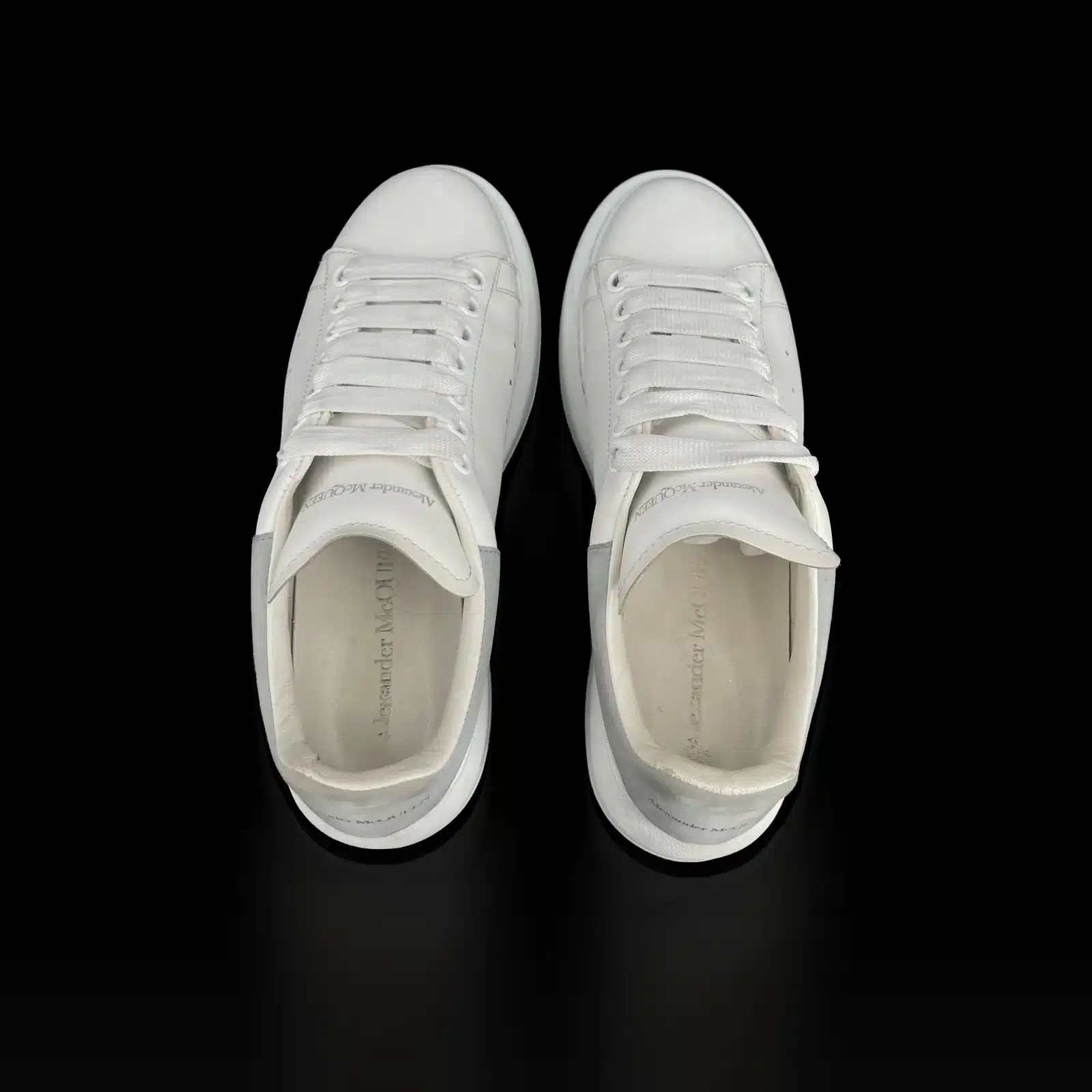 Alexander McQueen Oversize Sneakers White and Grey – Size 37 – 4