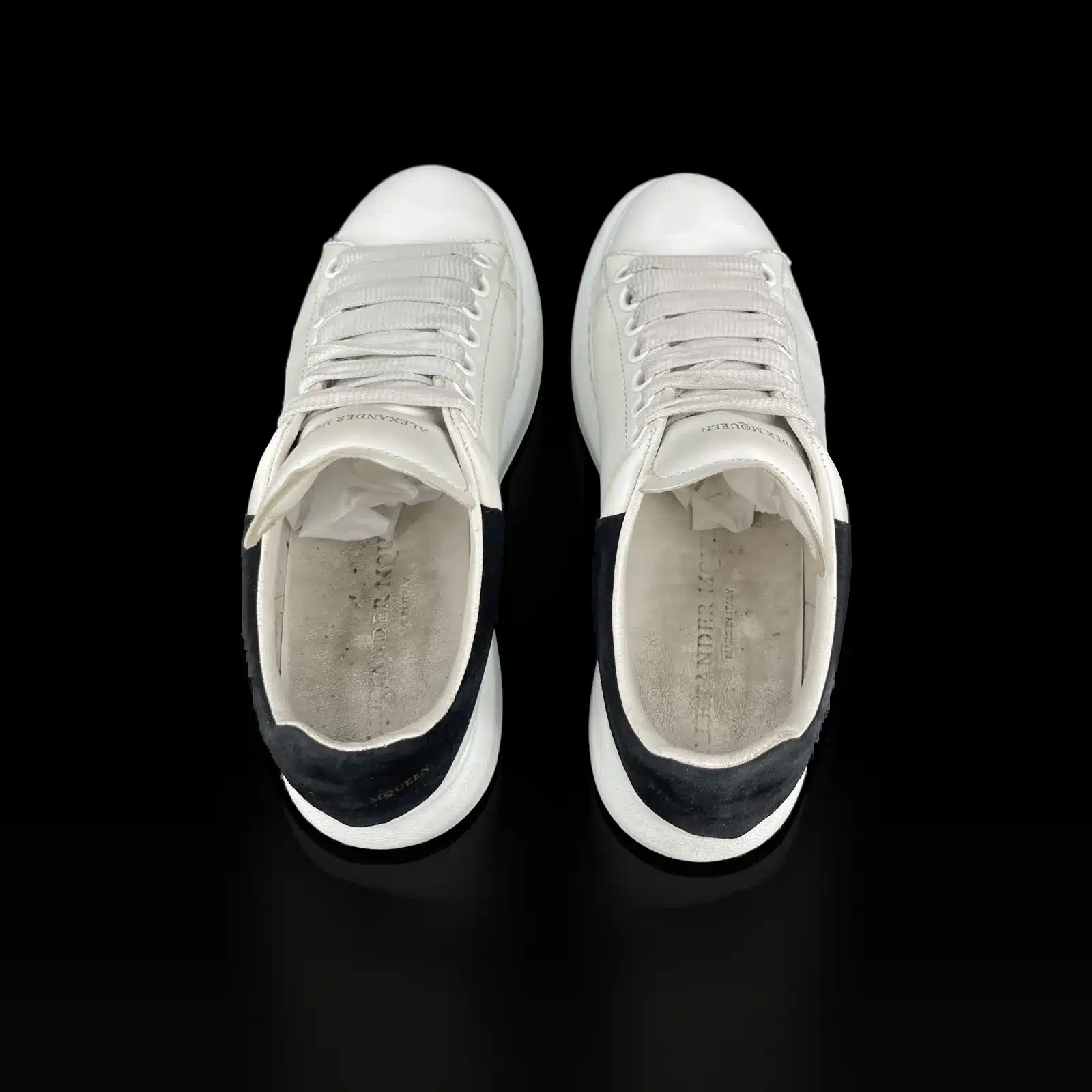 Sneakers Alexander McQueen Oversize Bianco e Nero – Taglia 36.5 – 4
