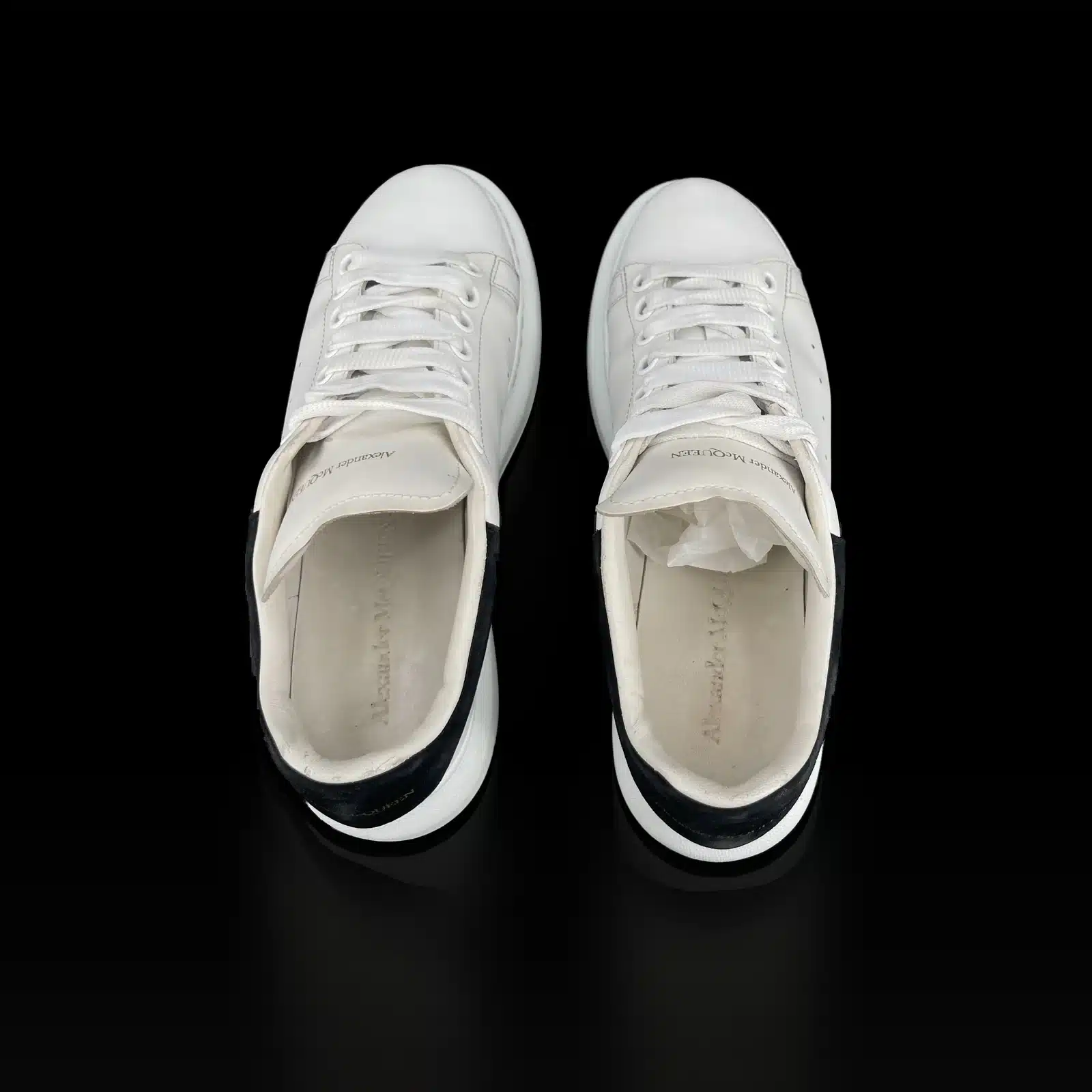 Sneakers Alexander McQueen Oversize Bianco e Nero – Taglia 39.5 – 4