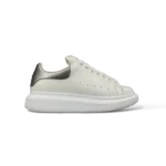 Sneakers Alexander McQueen Oversized Bianco e Argento – Taglia 37.5