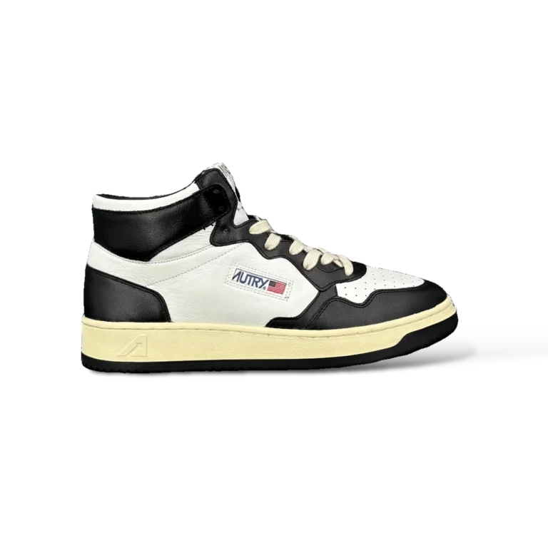 Sneakers Autry Medalist Mid Bianco e Nero – Taglia 44