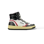 Autry Medalist Mid Sneakers White, Black and Red – Size 44