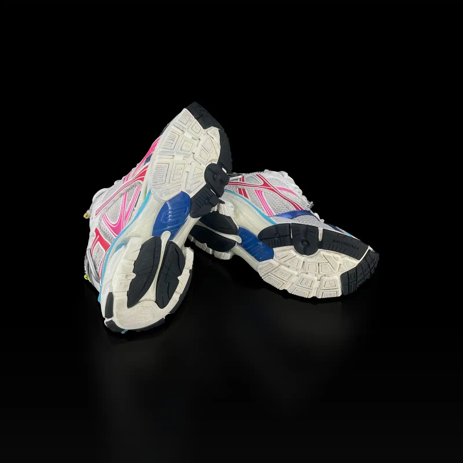 Semelles des baskets Balenciaga Runner multicolores