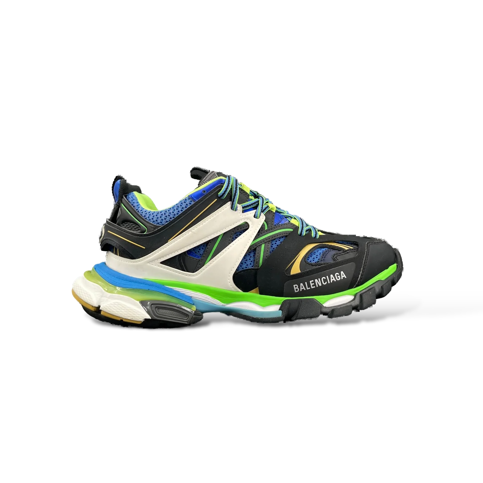 Baskets Balenciaga Track Bleu, Vert et Noir – Taille 41