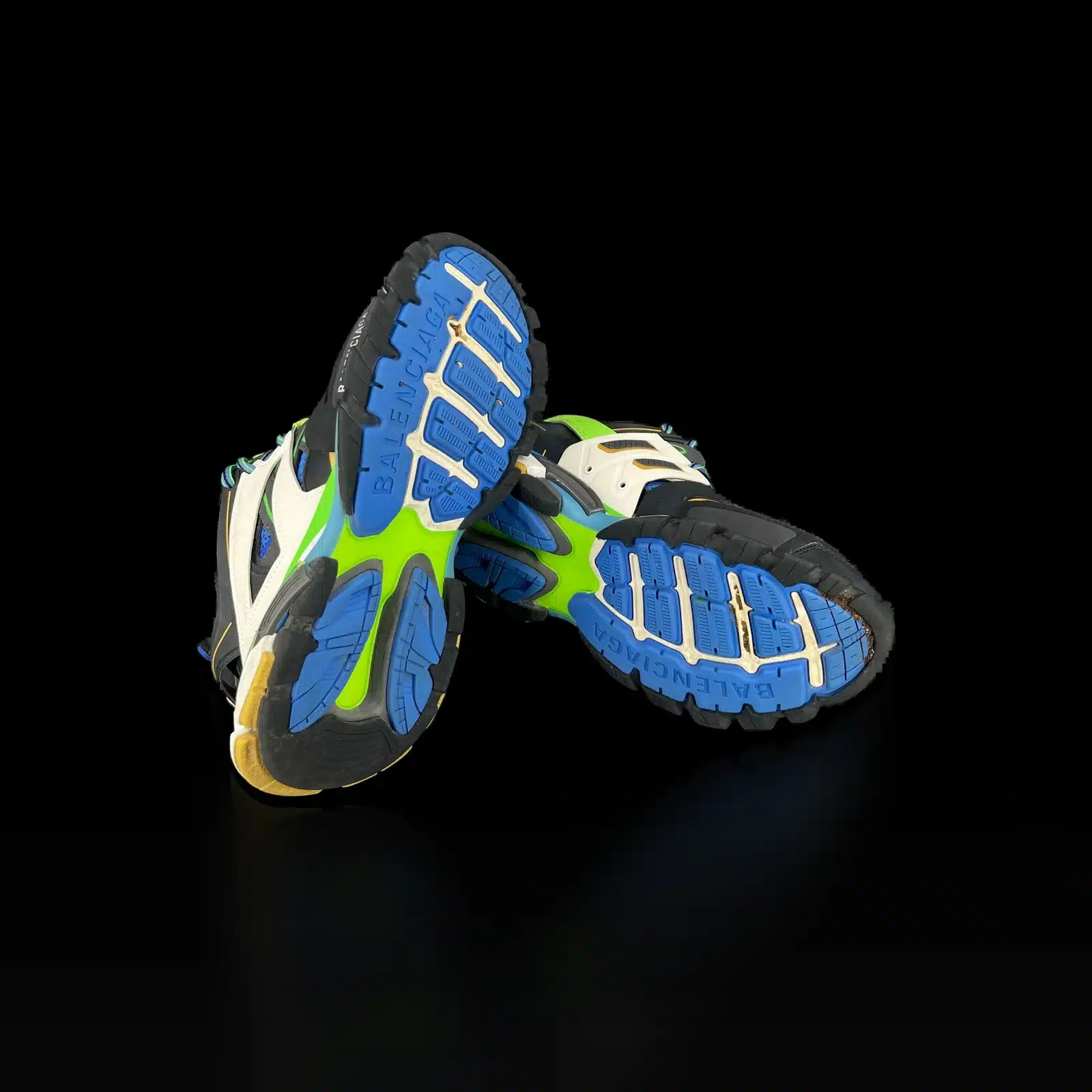Baskets Balenciaga Track Bleu, Vert et Noir – Taille 41