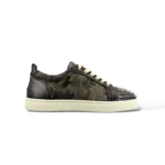Baskets Christian Louboutin Louis Junior Spikes Camouflage – Taille 40