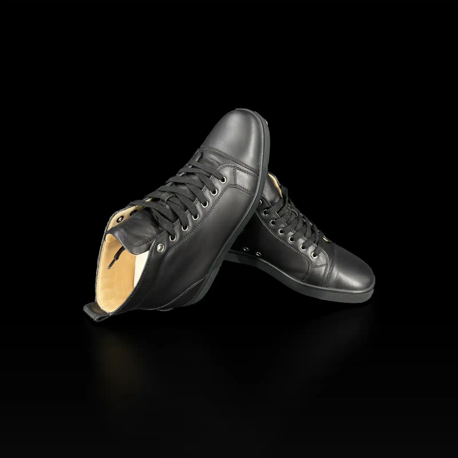 Sneakers alte Christian Louboutin Louis Orlato Nero – Taglia 40 – 2