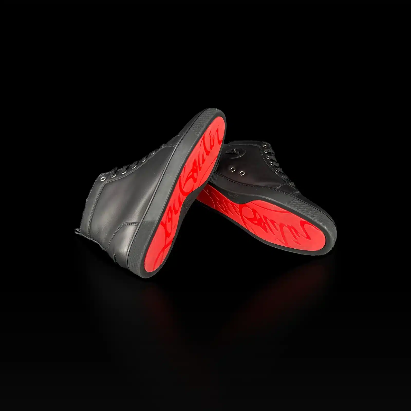 Sneakers alte Christian Louboutin Louis Orlato Nero – Taglia 40 – 5