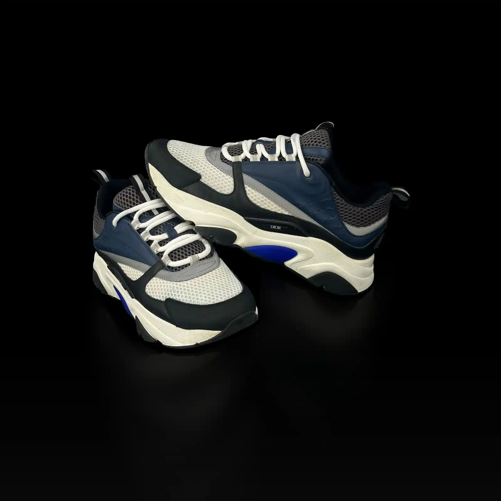 Dior B22 Sneakers Navy, White and Grey – Size 43 – 3