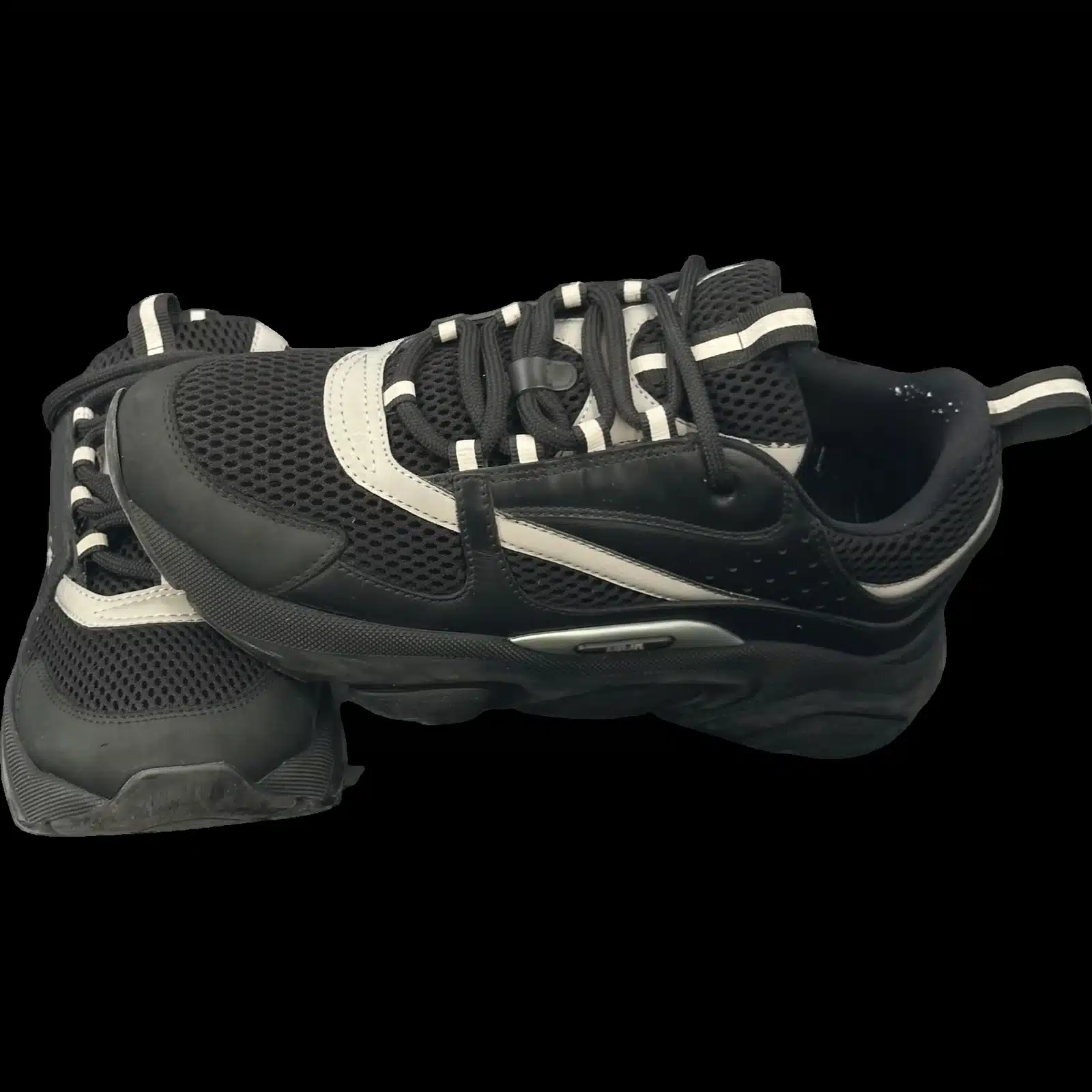 Dior B22 Sneakers Black and Silver – Size 40 – 3