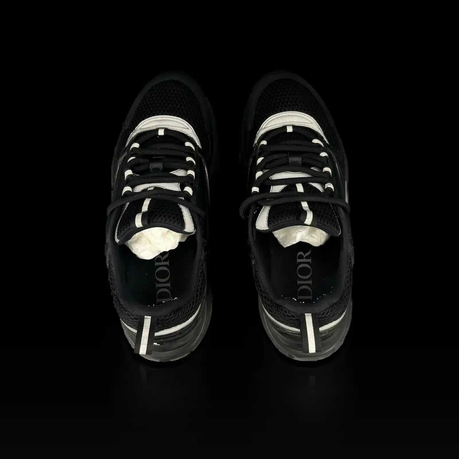 Dior B22 Sneakers Black and Silver – Size 40 – 5