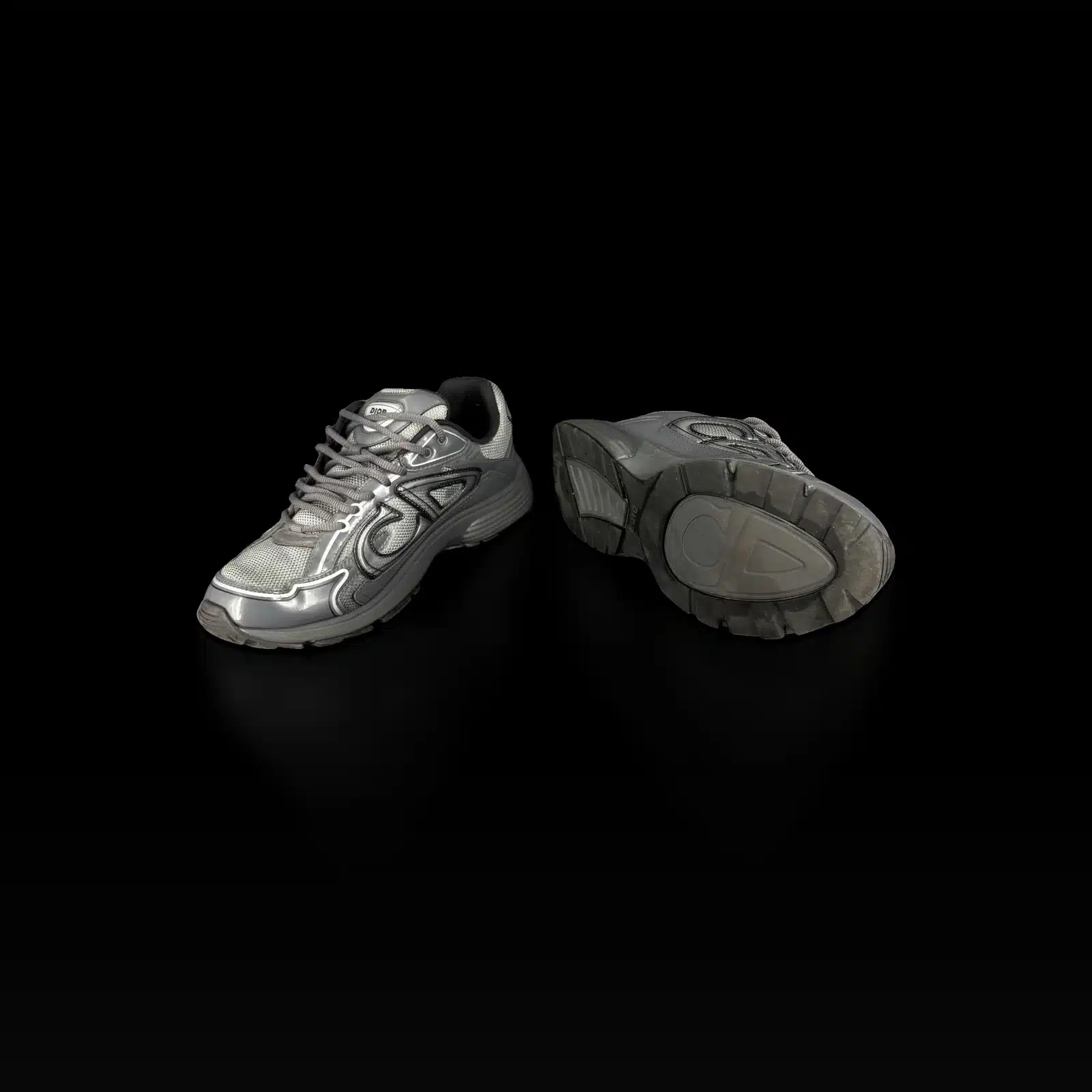 Dior B30 Sneakers Anthracite Grey – Size 42.5 – 4