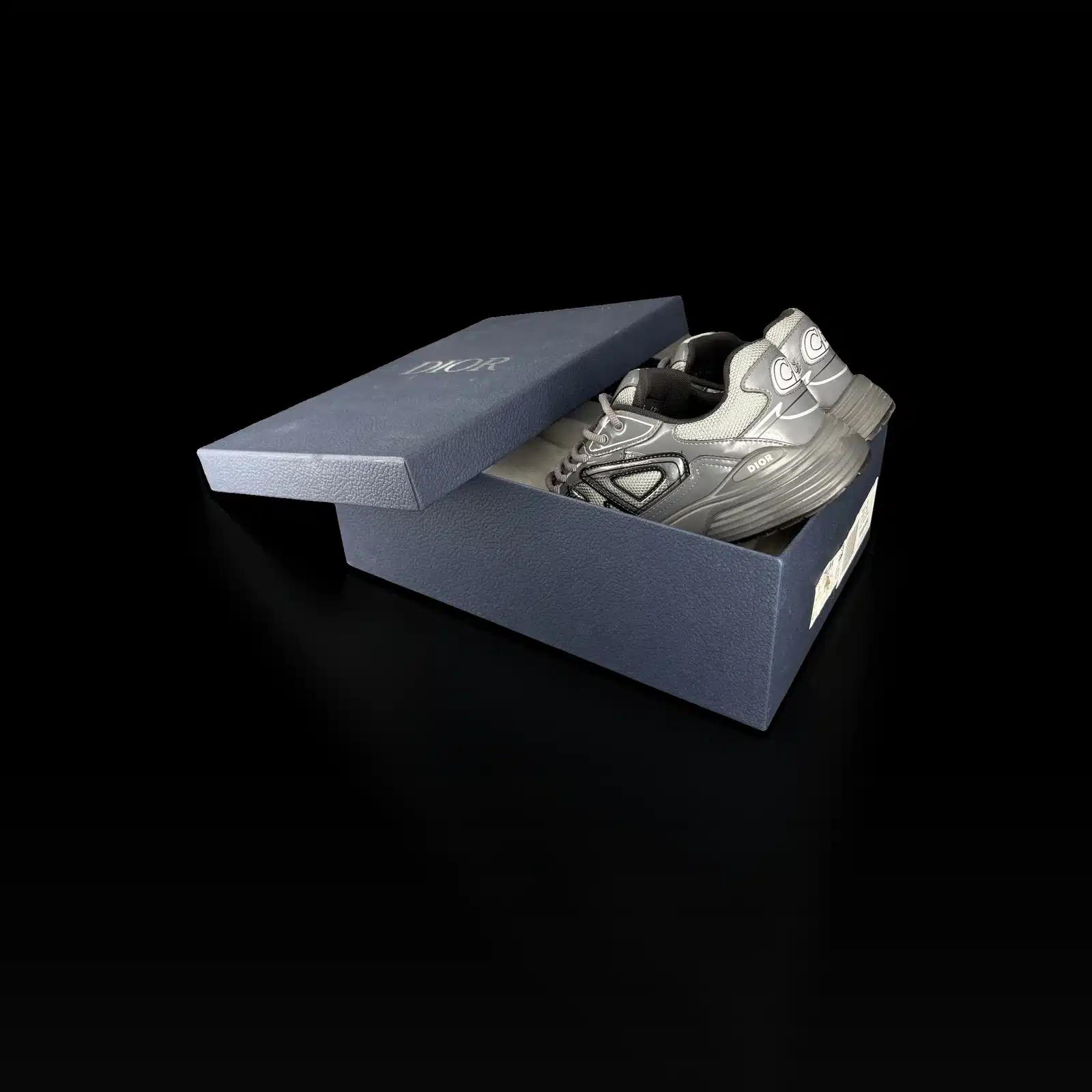 Baskets Dior B30 Gris Anthracite – Taille 42.5