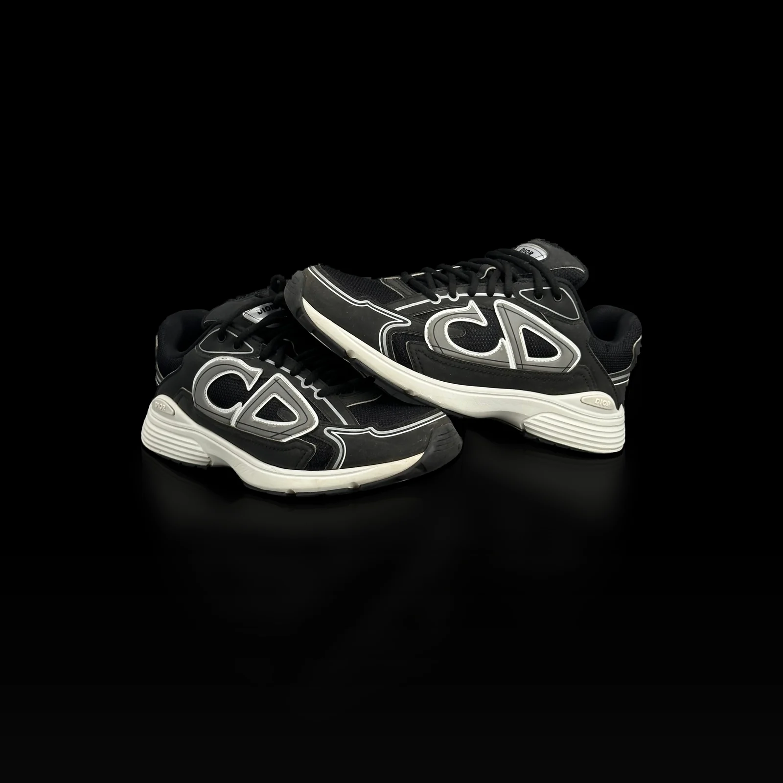 Dior B30 Sneakers Black and Grey – Size 42