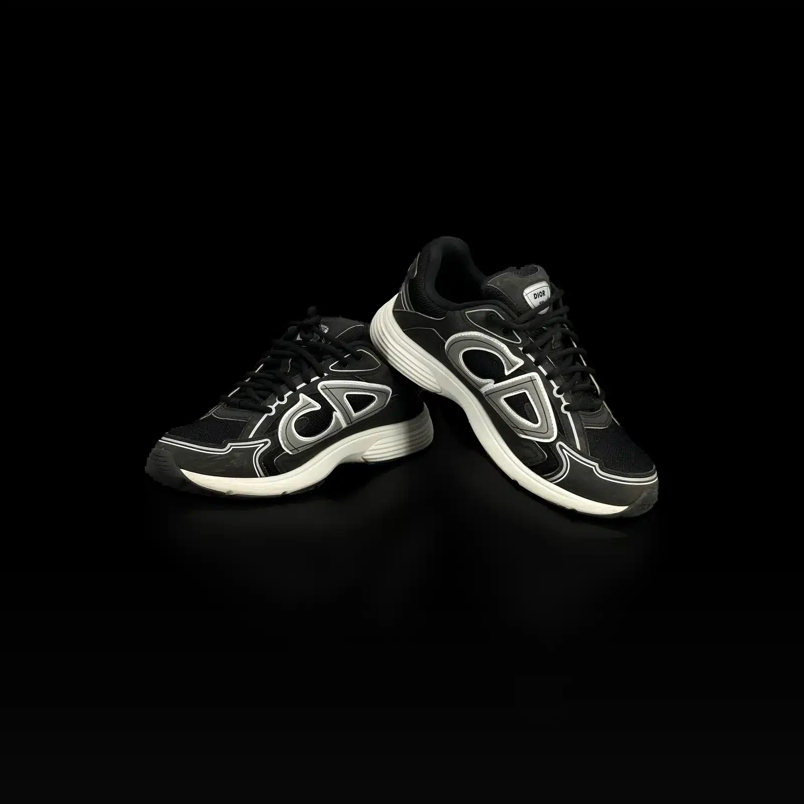 Dior B30 Sneakers Black and Grey – Size 42 – 2