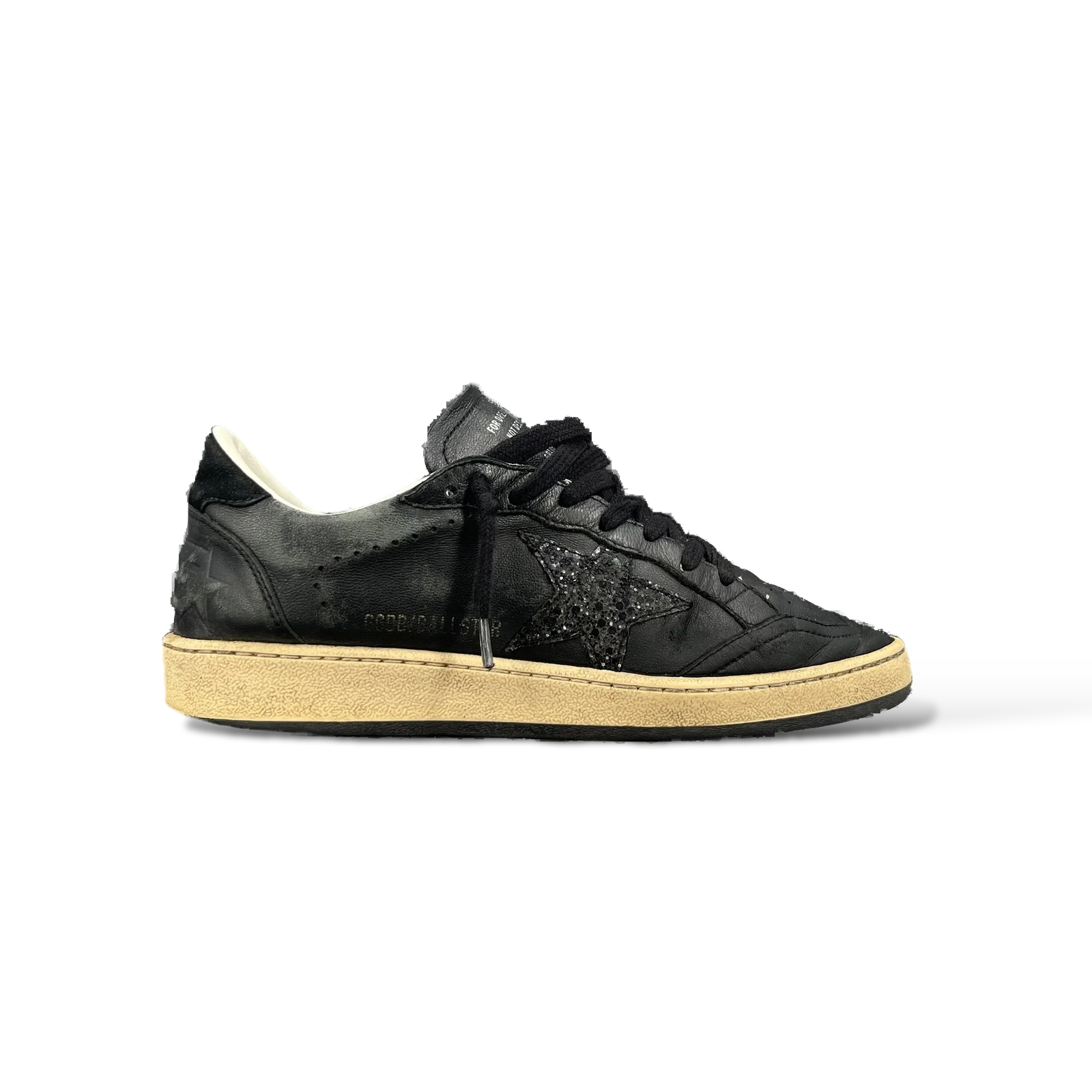 Baskets Golden Goose Ball Star Noires Paillettes – Taille 38