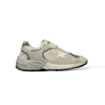 Golden Goose Dad Star Sneakers White and Silver – Size 37