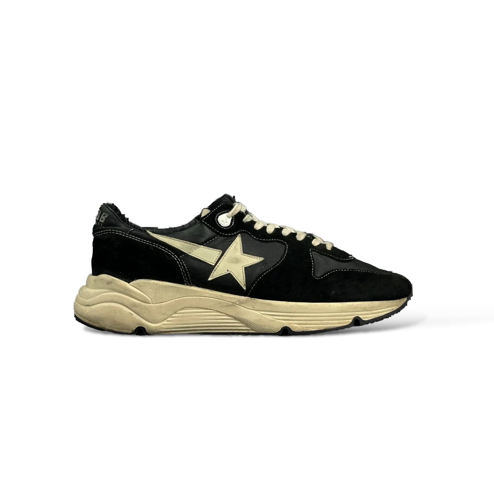 Baskets Golden Goose Running Sole Noir et Blanc – Taille 43