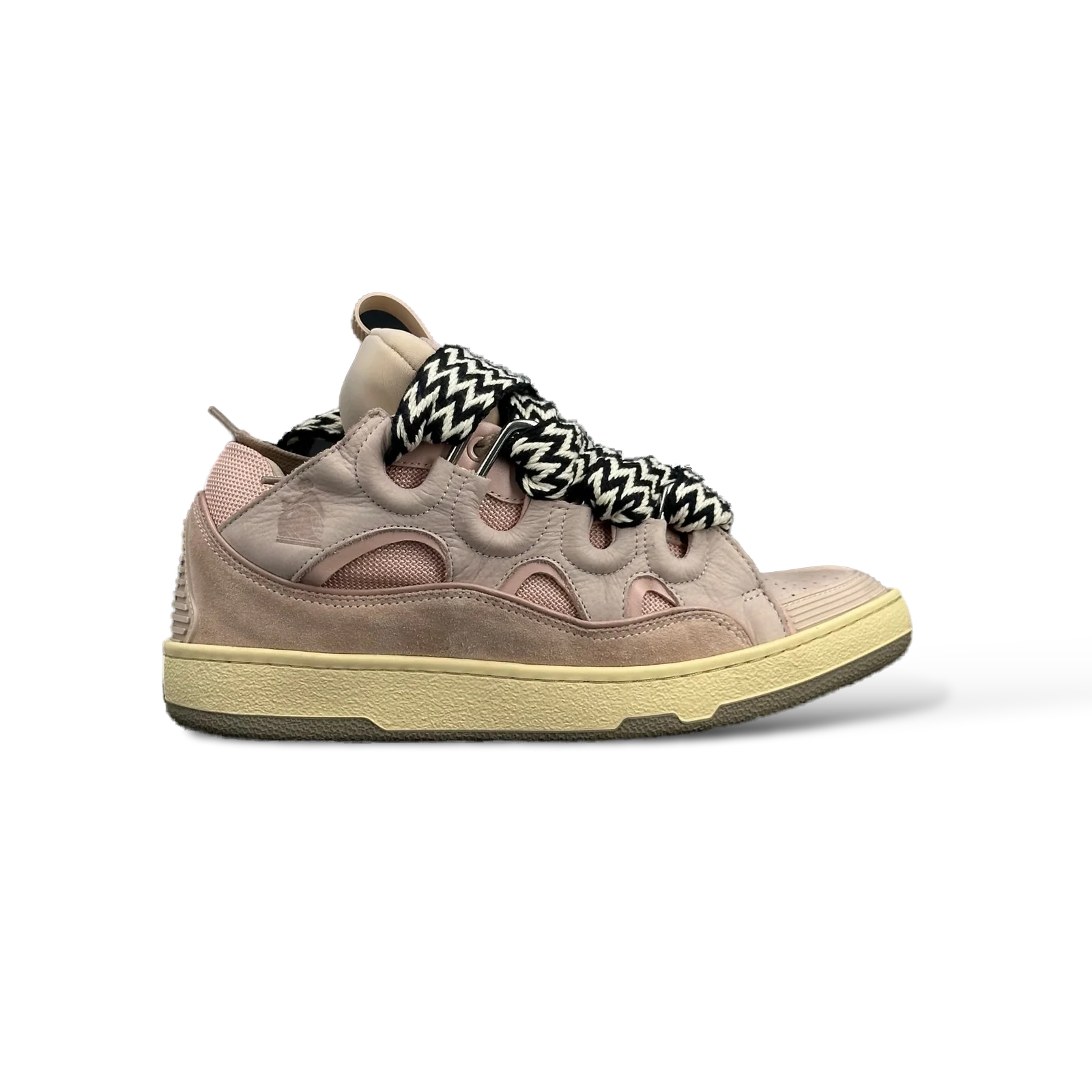 Baskets Lanvin Curb Rose Pâle – Taille 40
