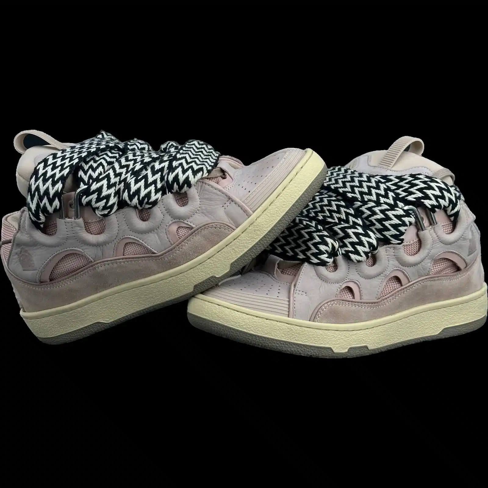 Lanvin Curb Sneakers Pale Pink – Size 40 – 2