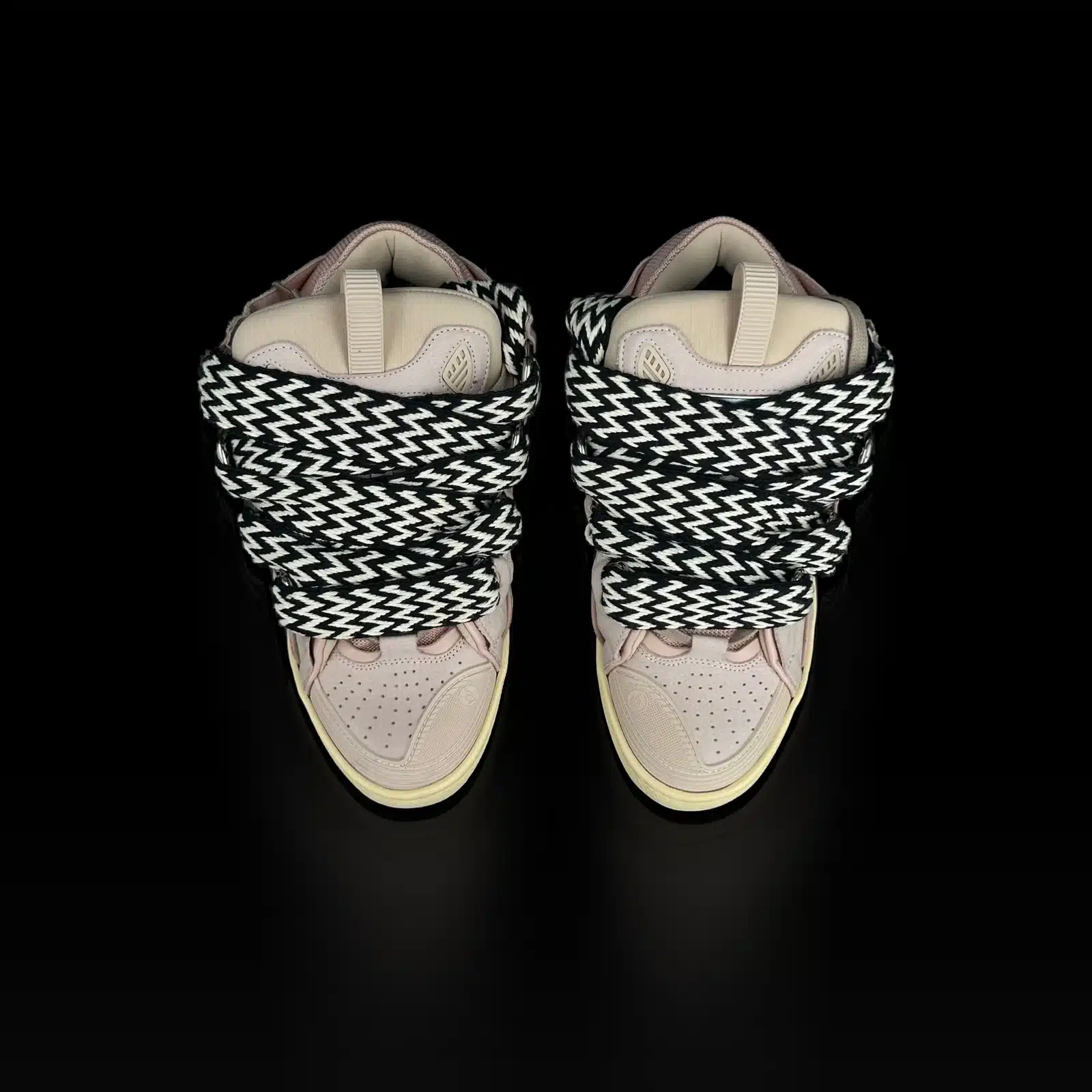 Lanvin Curb Sneakers Pale Pink – Size 40 – 5