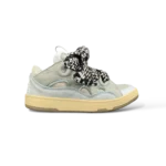 Lanvin Curb Sneakers Sage Green and Grey – Size 39