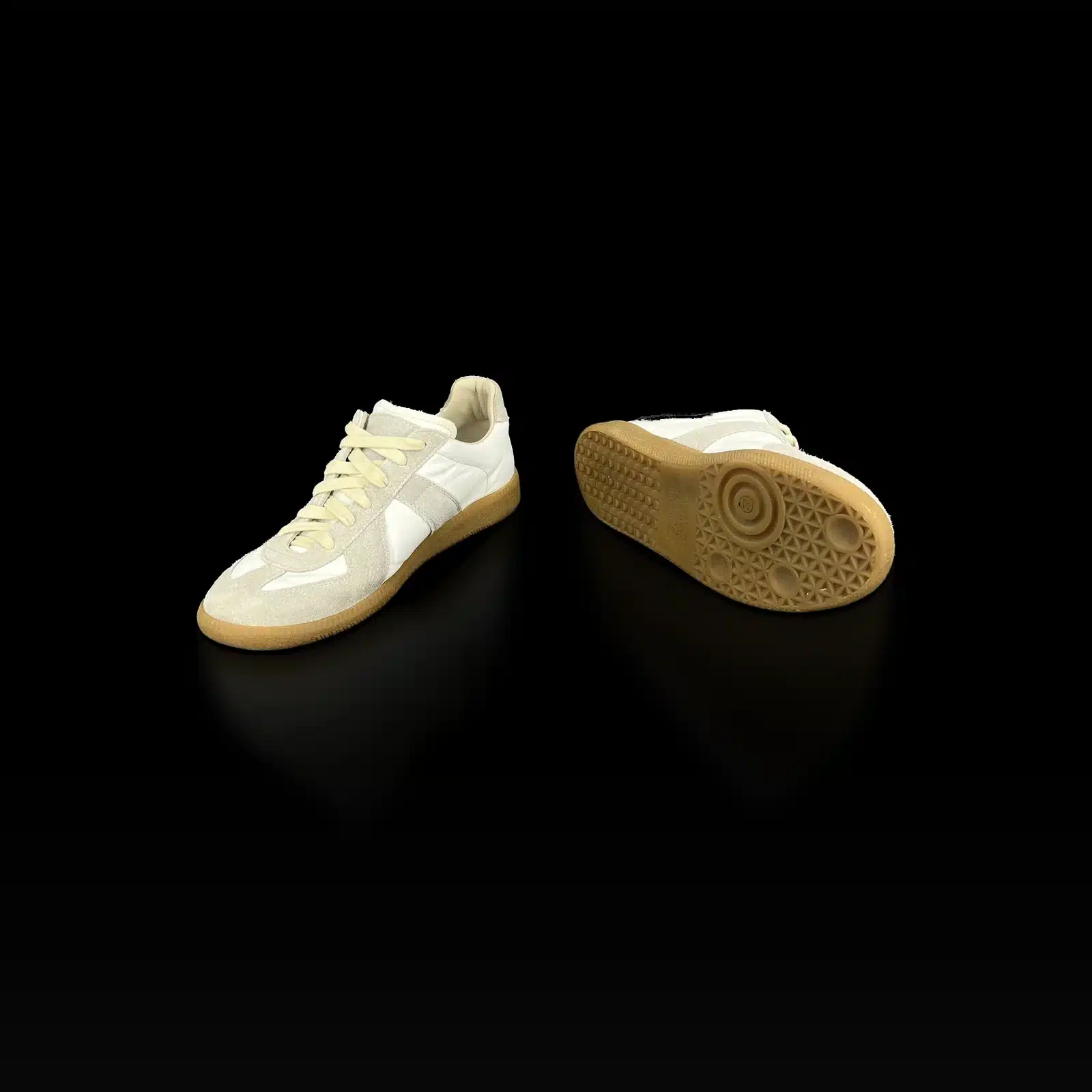 Baskets Maison Margiela Replica, profil et semelle en gomme