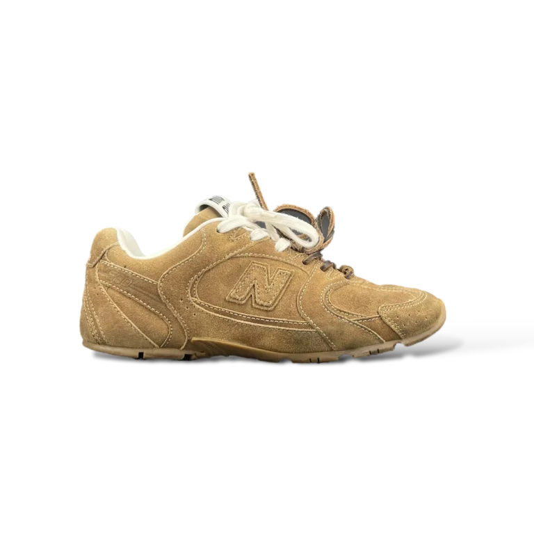 Baskets Miu Miu x New Balance 530 SL Camel en Daim – Taille 37