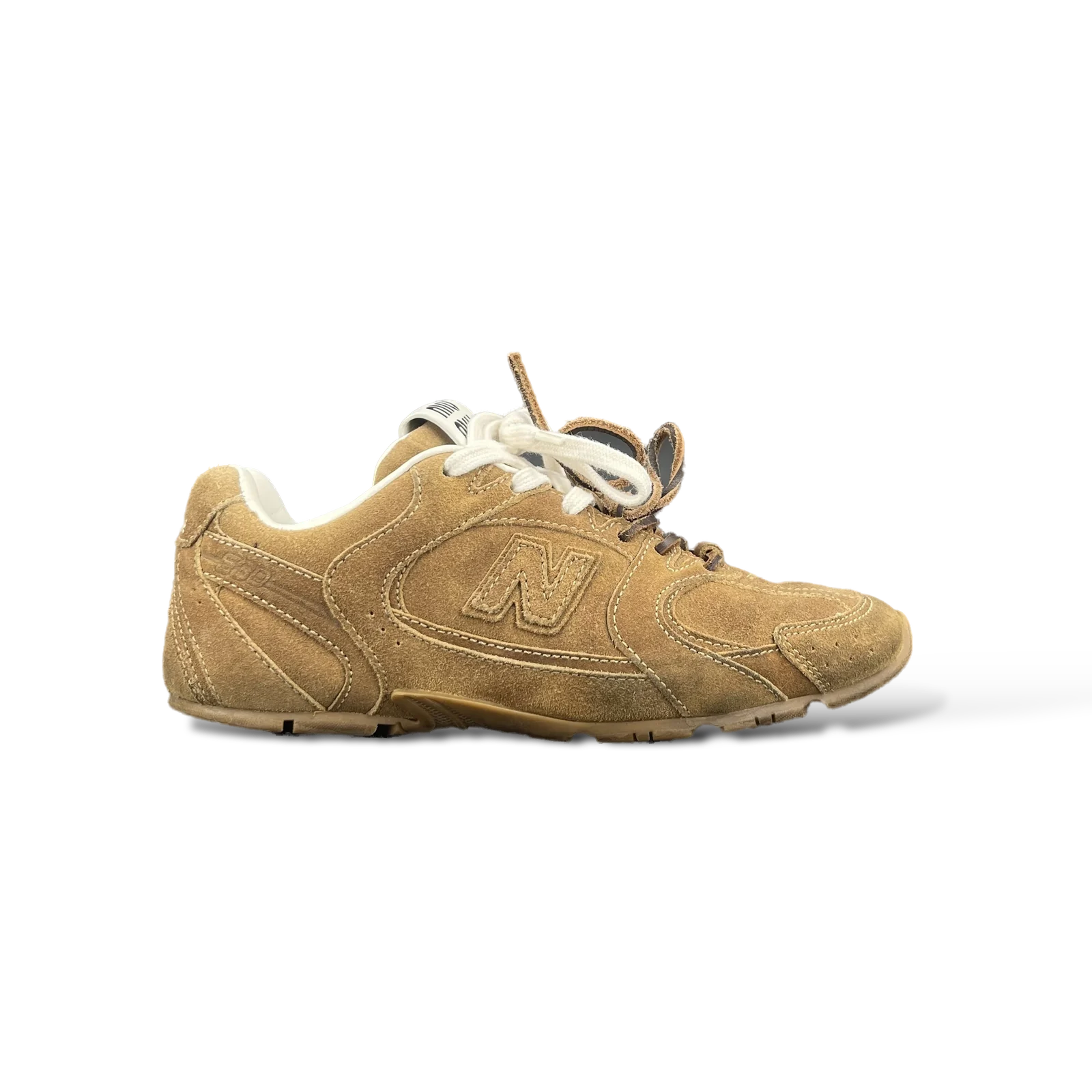 Baskets Miu Miu x New Balance 530 SL Camel en Daim – Taille 37