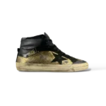 Golden Goose 2.12 High-Top Sneakers Gold and Black – Size 44