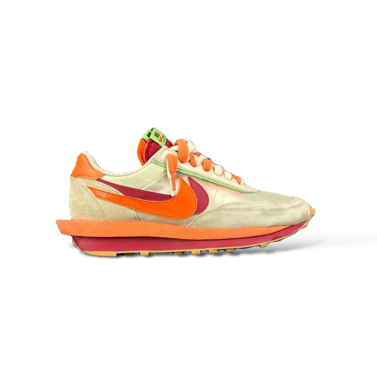 Baskets Nike LDWaffle sacai x CLOT Orange Blaze – Taille 45